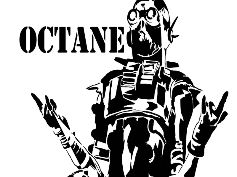 Octane stencil