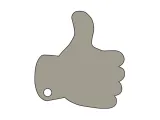 Thumbs Up Keychain-1