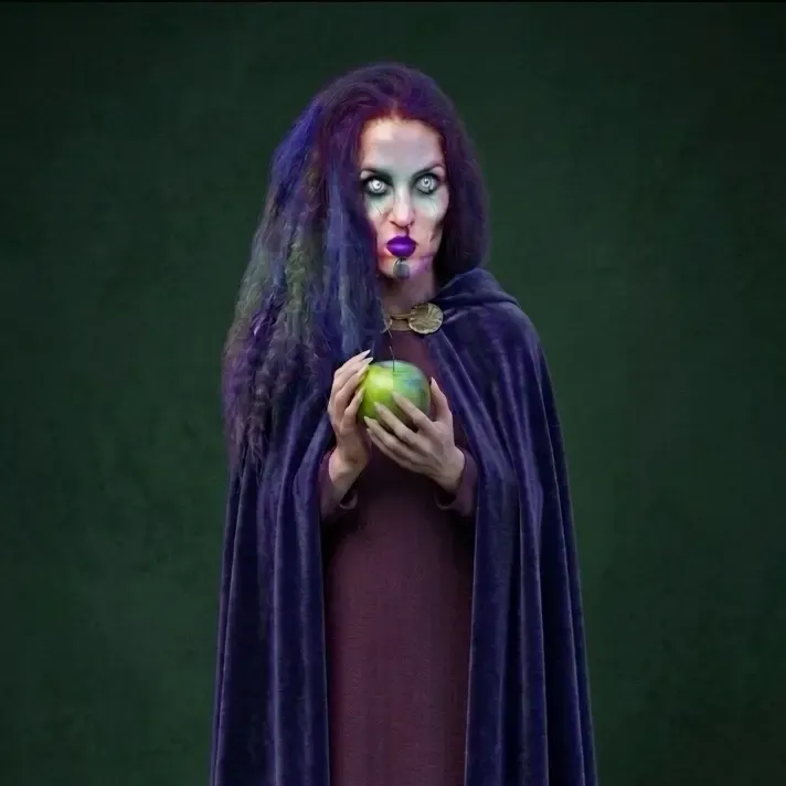 Bruja manzana verde