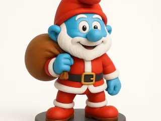 Xmas Papa Smurf