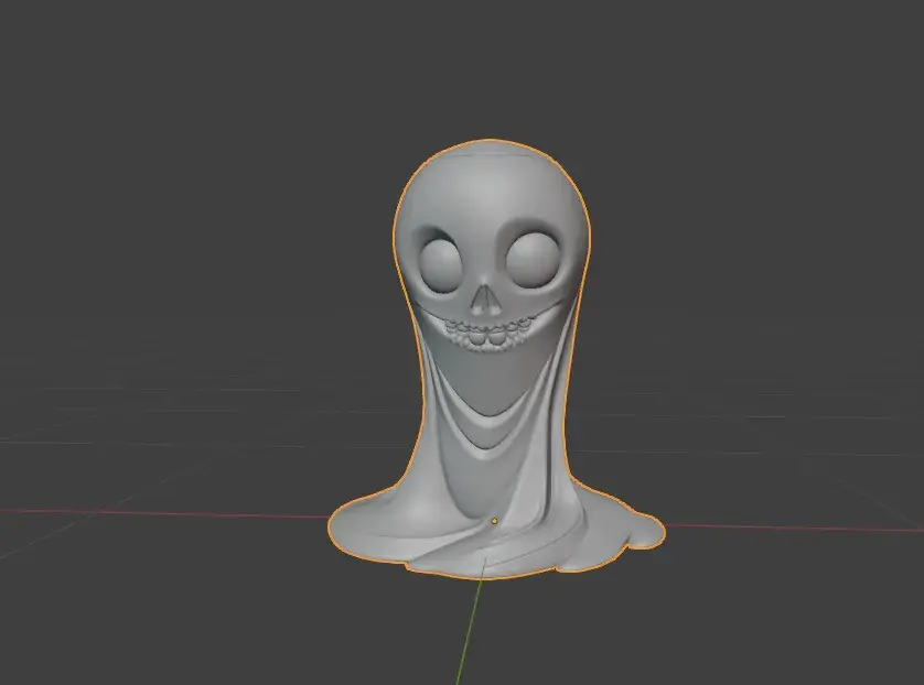 Spooky ghost (Halloween)