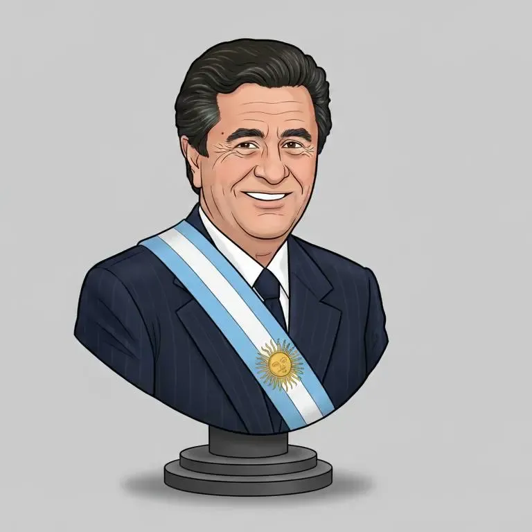 Busto Presidente Eduardo Duhalde