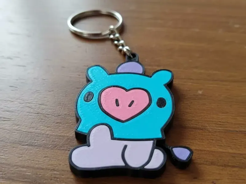 Keychain BT21 - Mang 3 - stl/3mf