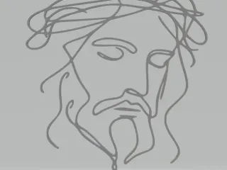 Silueta de Jesús