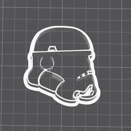 Storm Trooper cookie cutter