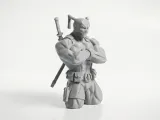 Deadpool Bust Marvel Superhero 3D Printable-3