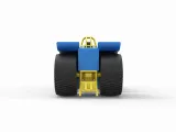 Pulling tractor with 6 engines V8 Version 1 Scale 1:25-8