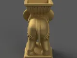 Elephant Table-Pot-planter-candy container-urn-candle holder-5