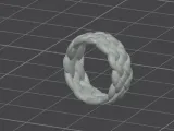 Midnight Braid Loop Ring – Noah0x03-3