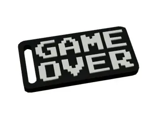 Llavero de Game Over