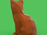 Low Poly Fox-2