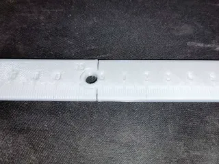 Regla extensible (extensible ruler) 20+1cm