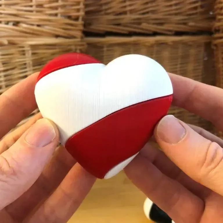 3D Hearts