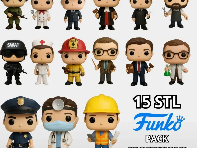Pack Professions Funko Pop - Male