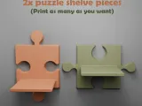 Puzzle Wall Shelf 🧩-2