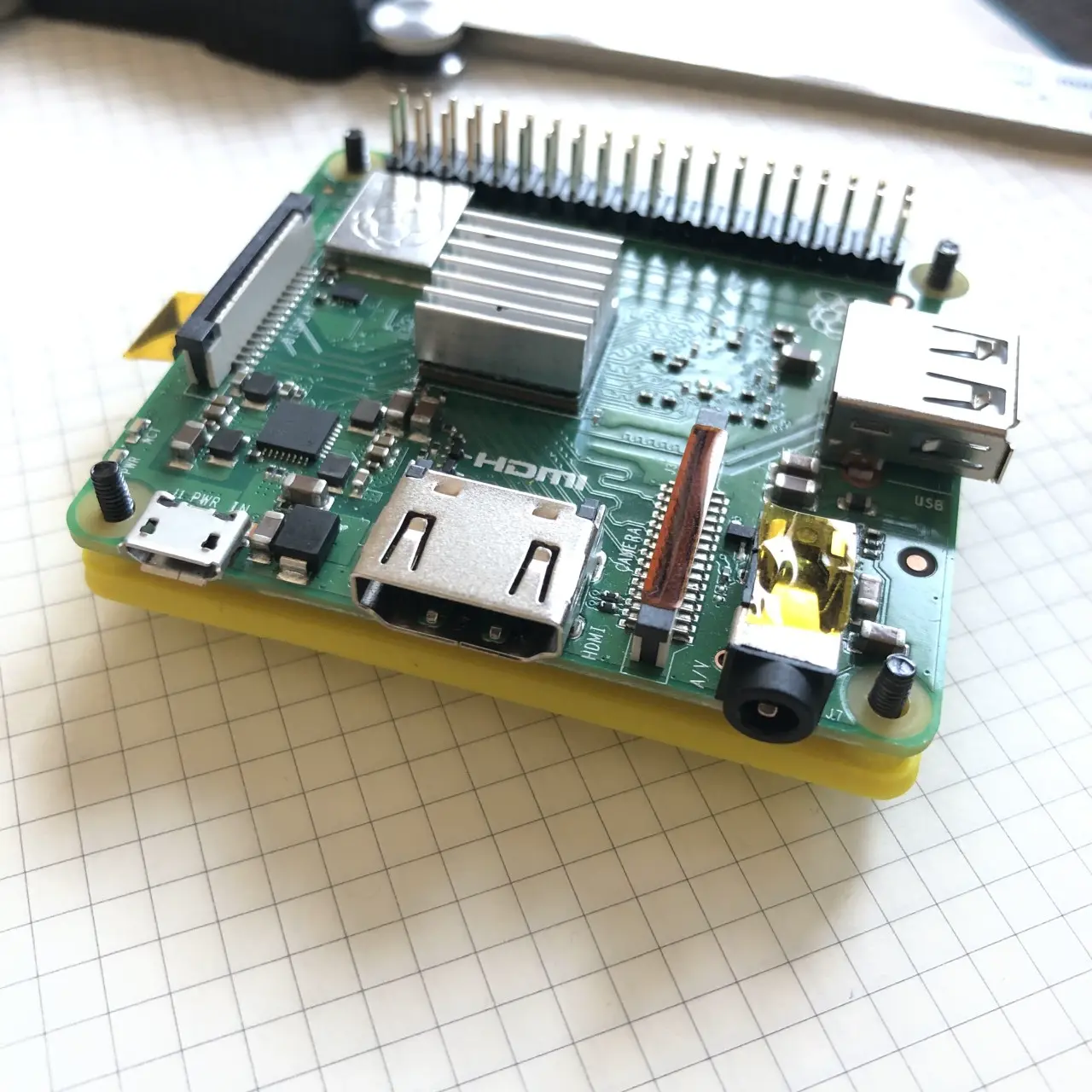 Minimal Raspberry Pi Model A+ Case FDM version