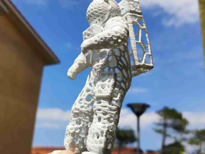 L'uomo dello spazio Voronoi