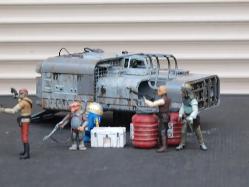 A4B truckspeeder (Star Wars Solo) 6" Scale