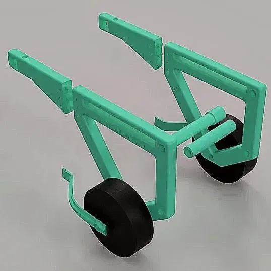 Rear Support Pet Wheelchair