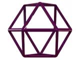 Wireframe Shape Cuboctahedron-1