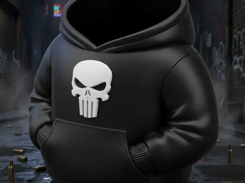 PUNISHER PEN HOLDER