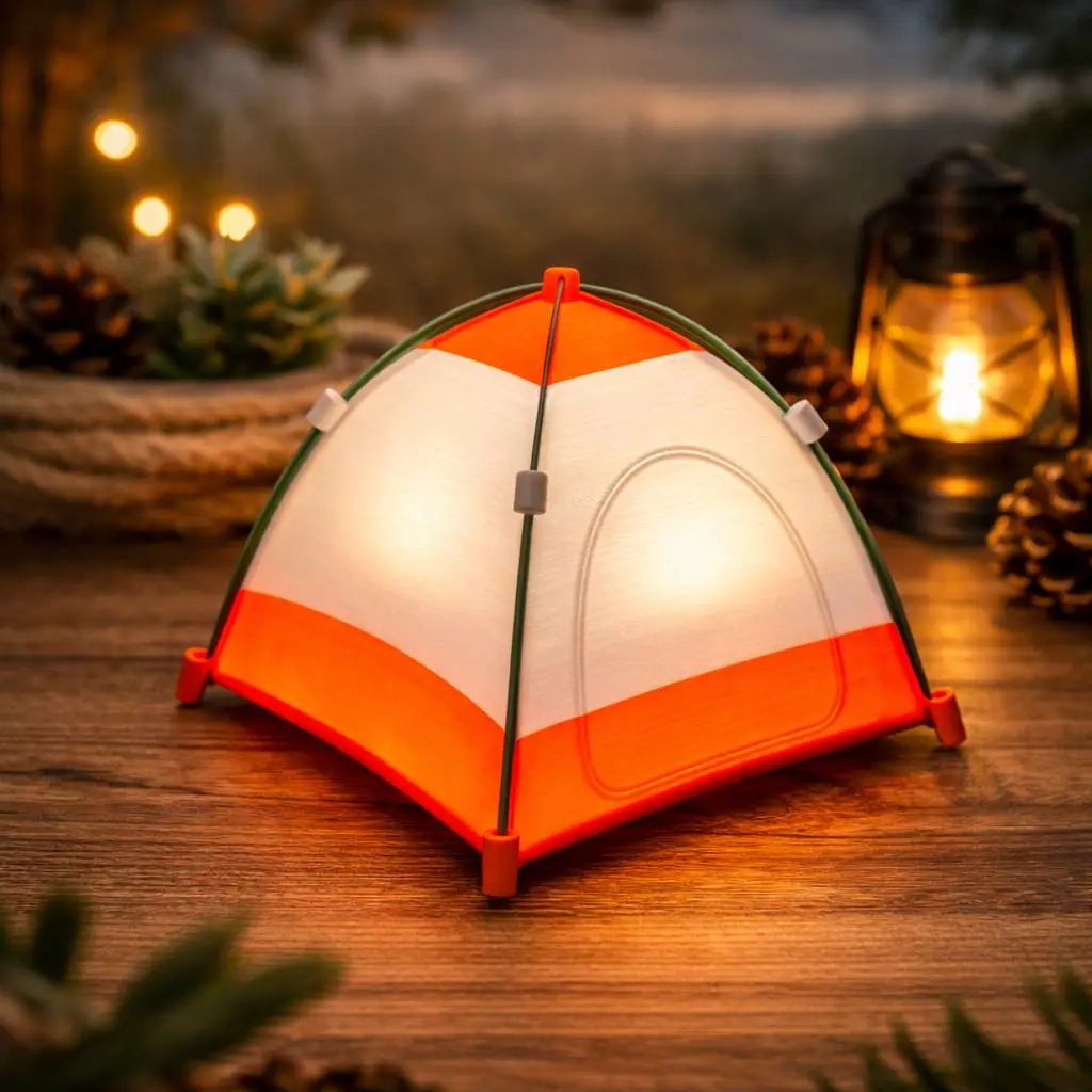 Camping Tent Shaped Night Light