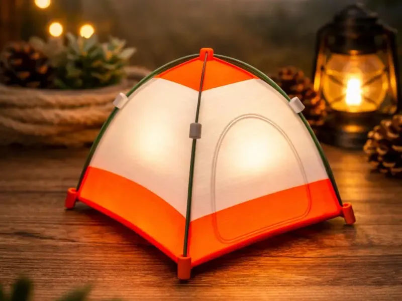 Camping Tent Shaped Night Light