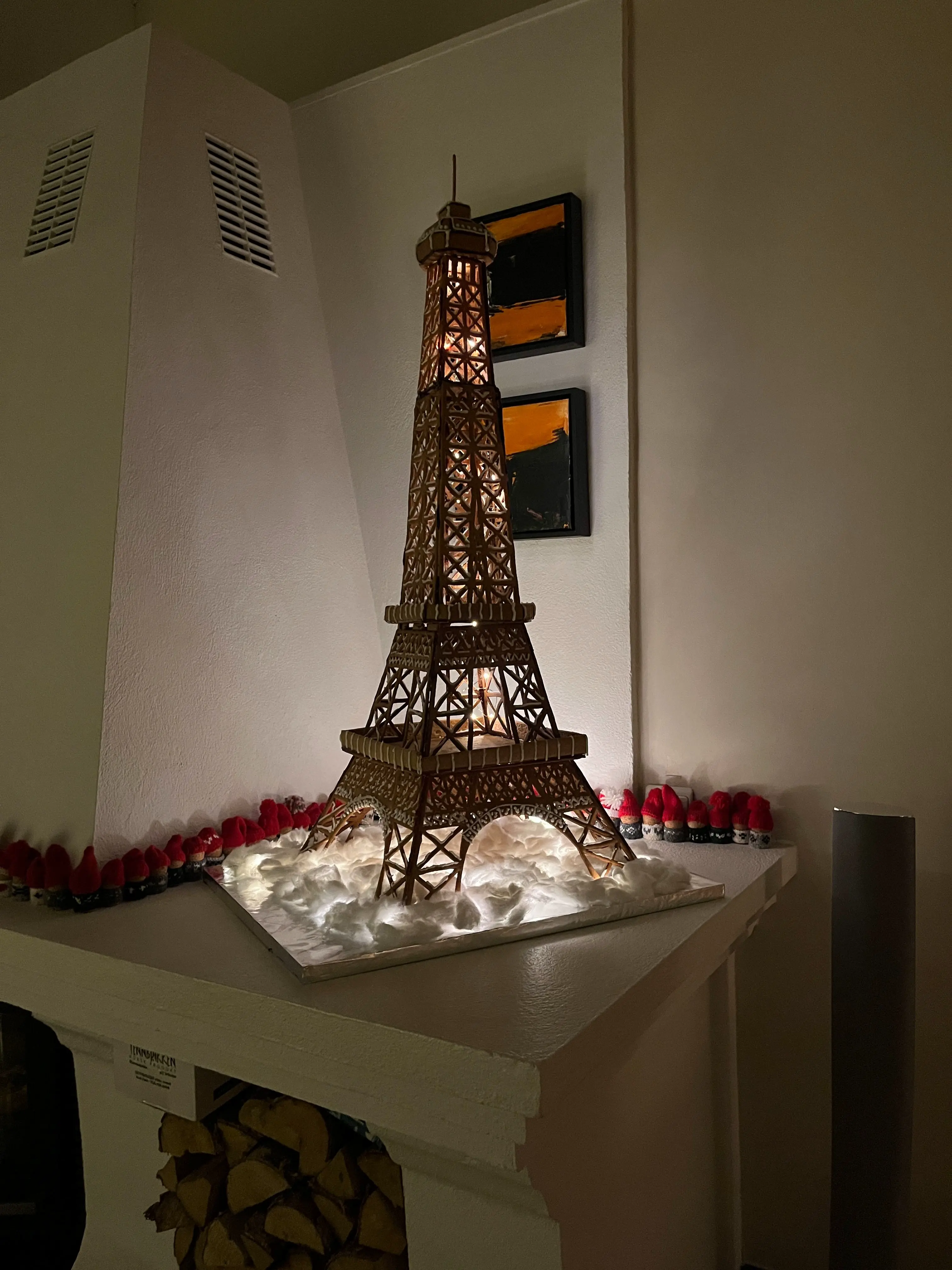 Eiffel Tower Gingerbread House Cookie Cutter
