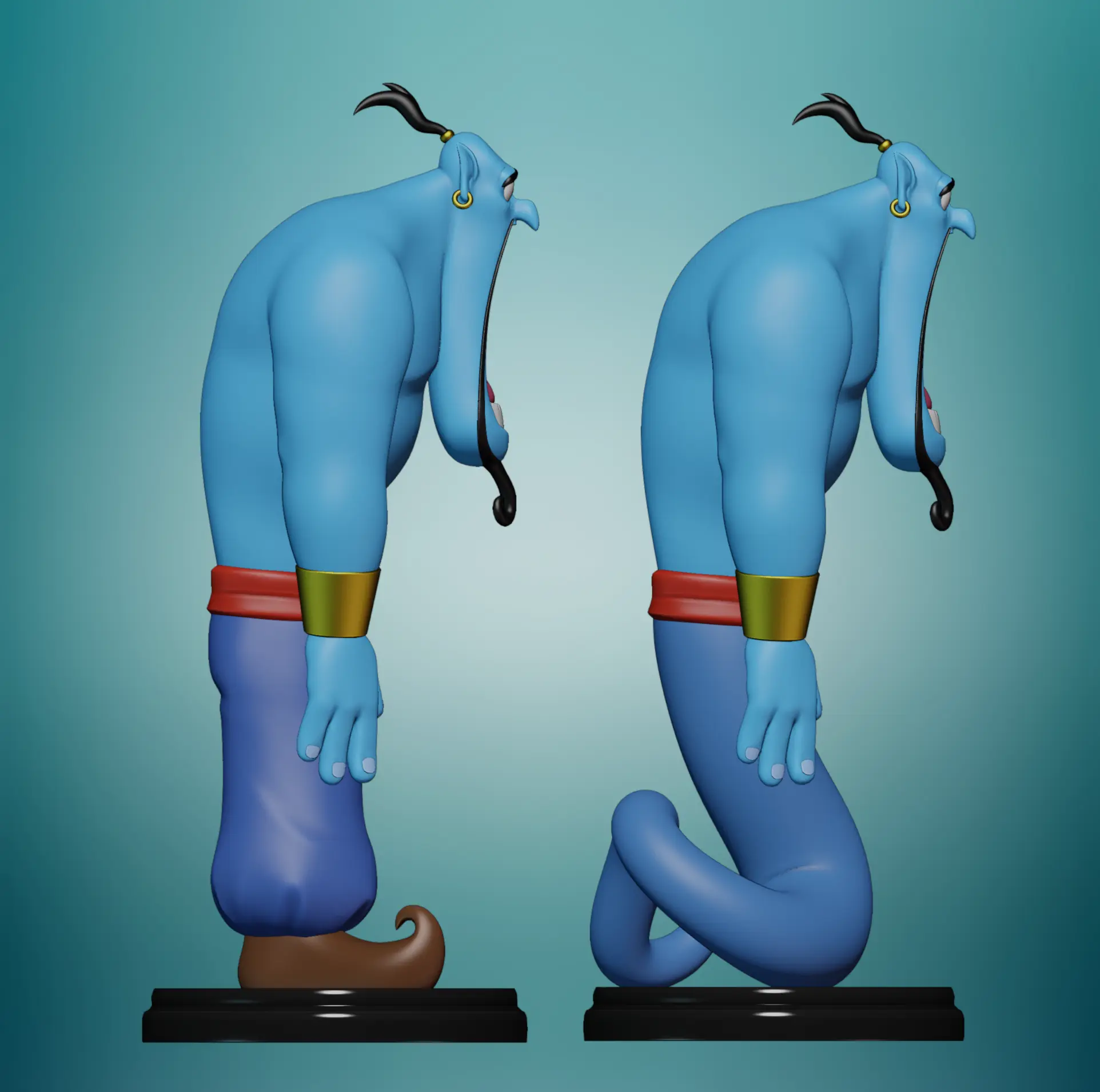 GENIE - ALADDIN - SURPRISED FACE