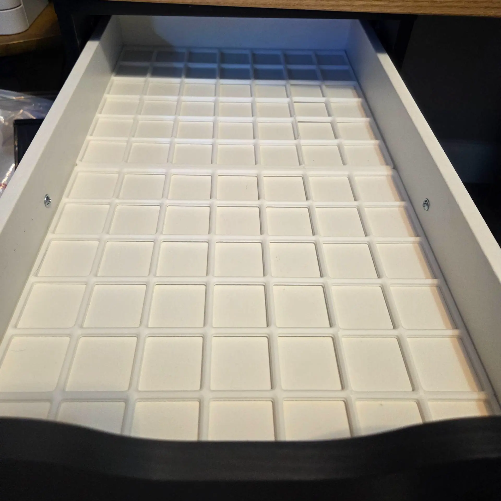 Gridfinity Ikea Alex drawer, gridplate only.