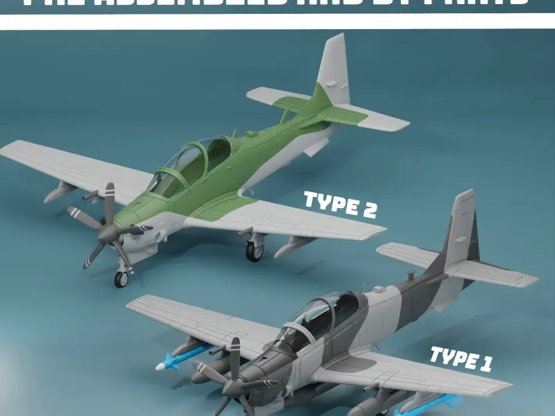 EMB-314（A-29 スーパー ツカノ）ツインズ パック V2
