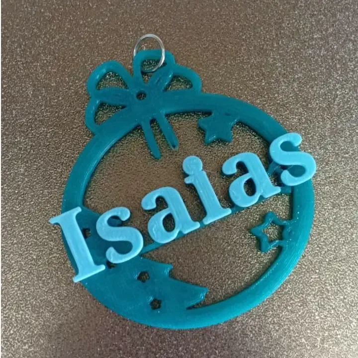 Isaias ornament Christmas