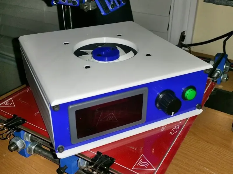 Placa de agitação magnética - ventilador de PC e controlador de velocidade PWM
