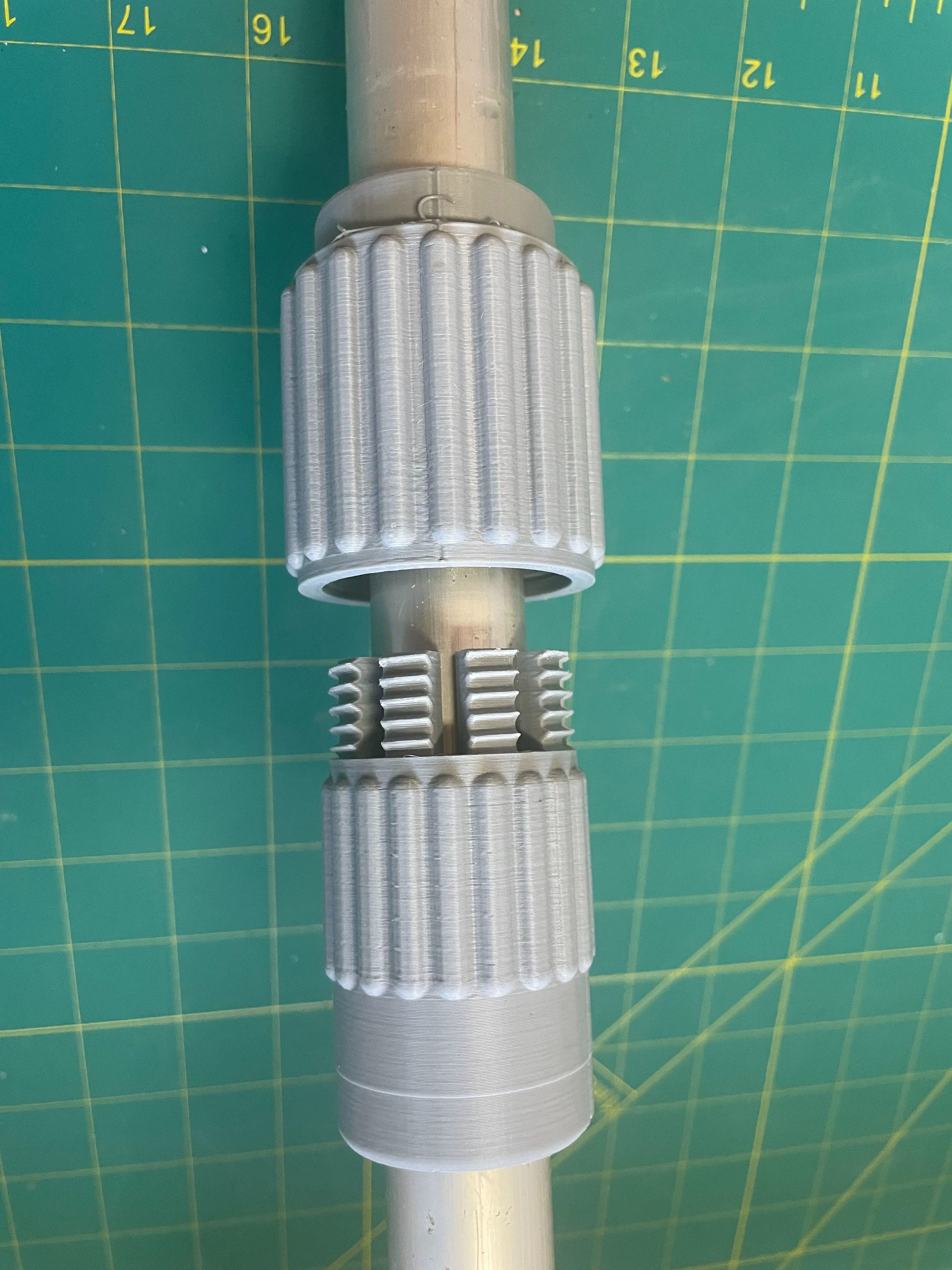 File Adapta 3D Printer Files | 3MF File | Adapter für Poolstange 28mm auf 25mm ...