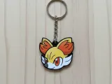 Fennekin Keychain-0