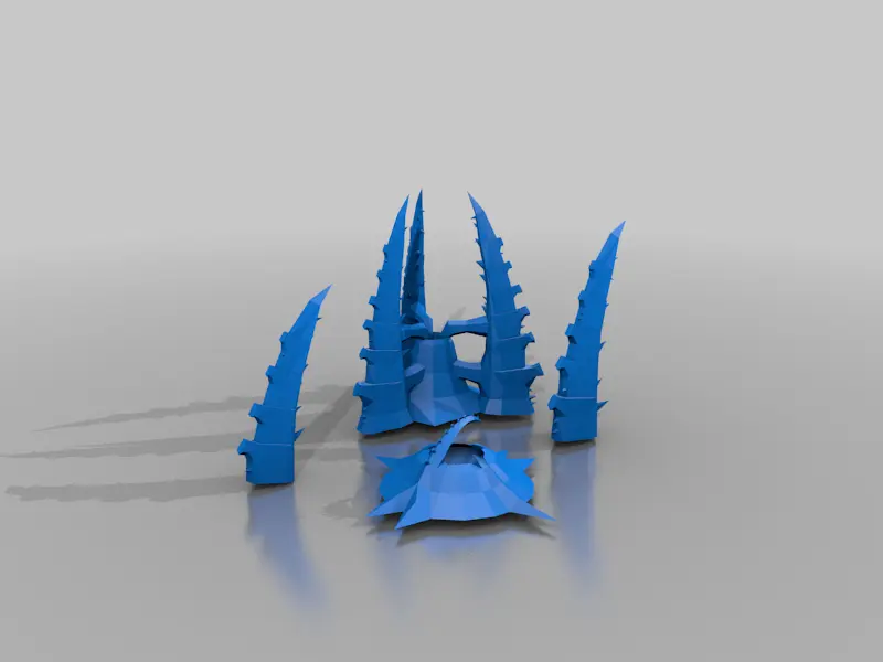 various terrain meshes for epic 40k