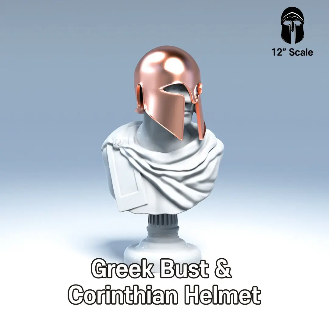 Greek bust and Corinthian Helmet Pack