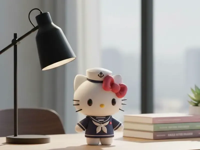 Stylized Sailor Hello Kitty - Nautical Theme 3D Print