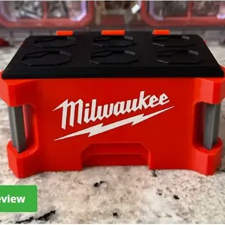 milwaukee packout buisness card holder