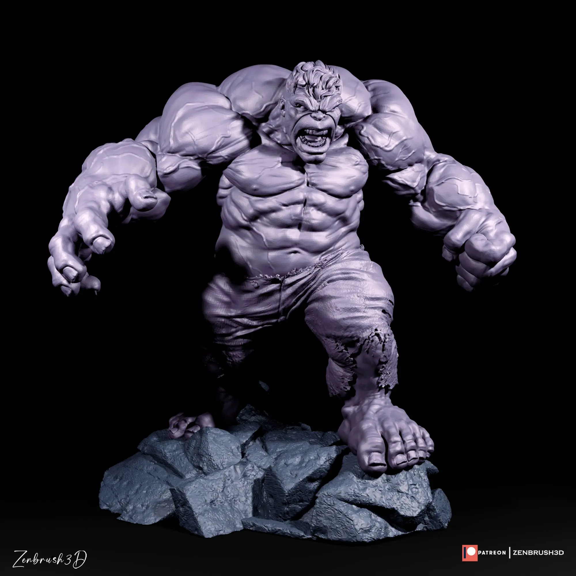 Der Unglaubliche Hulk - Hulk Yoda 3D PRINTING