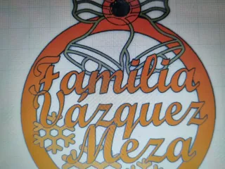 Adorno navideño personalizado