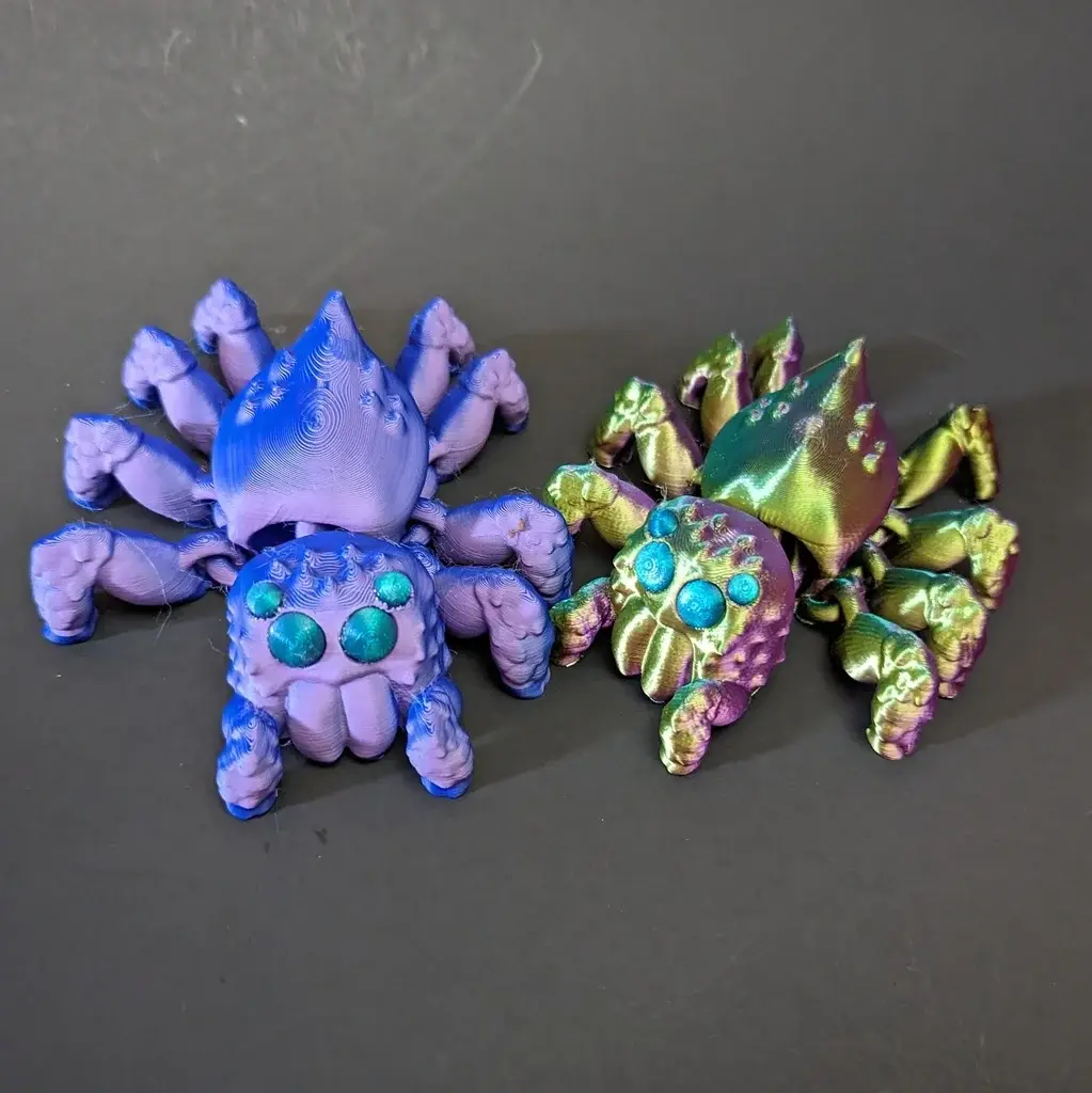 Articulated Flexi Spider / Araña Articulada