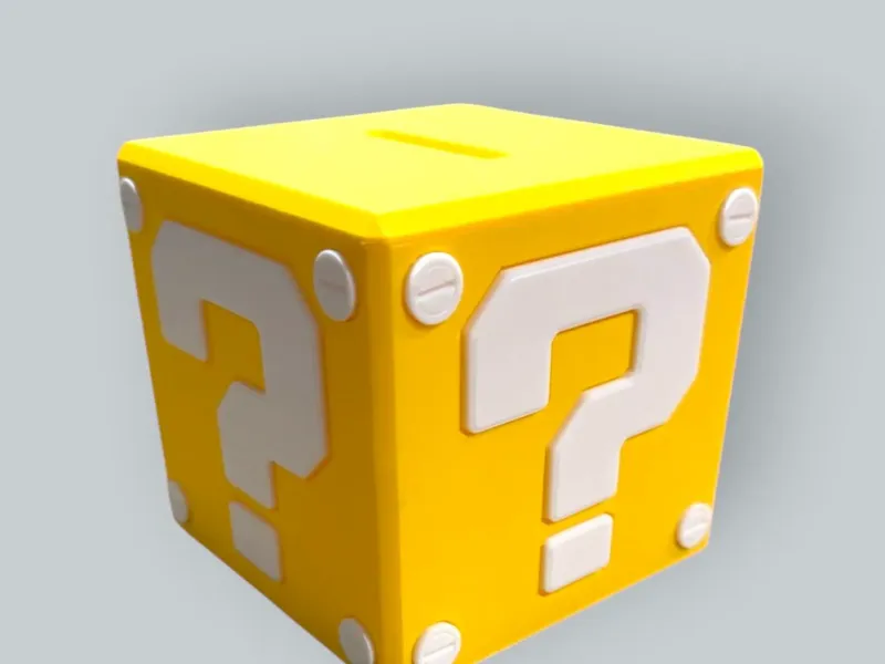 Mario Themed Piggy Bank