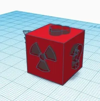 New test cube with shapes every surface 20 mm
