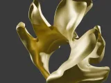 A ring made of an oak leaf-0