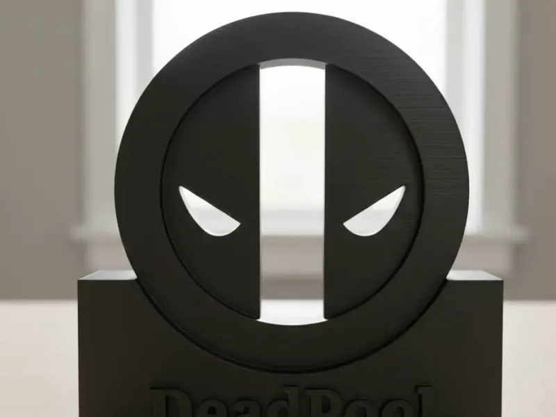 DeadPool Desk Plaque