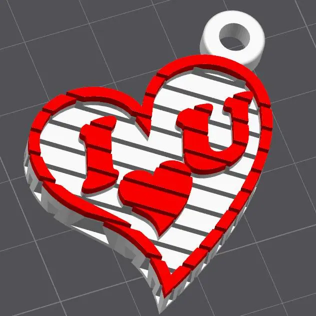 I Love You FLEX pendant