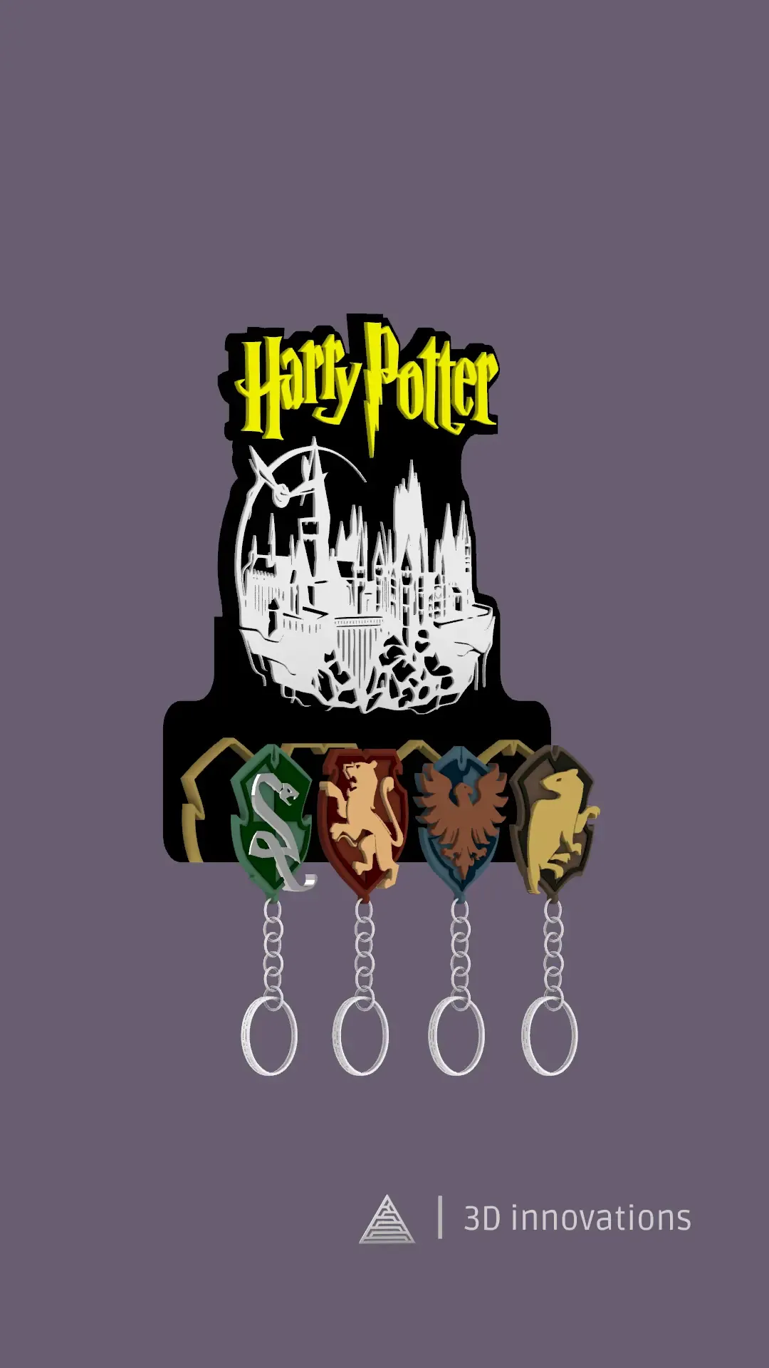 Holder Keychain Harry Potter