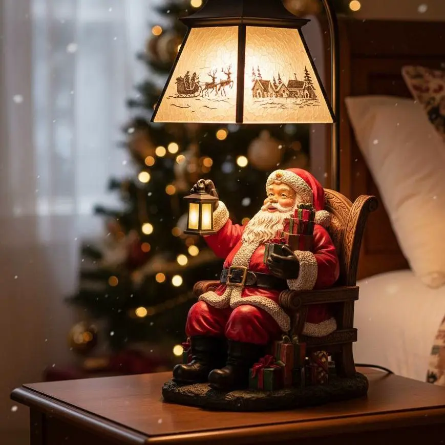 papa Noel lampara
