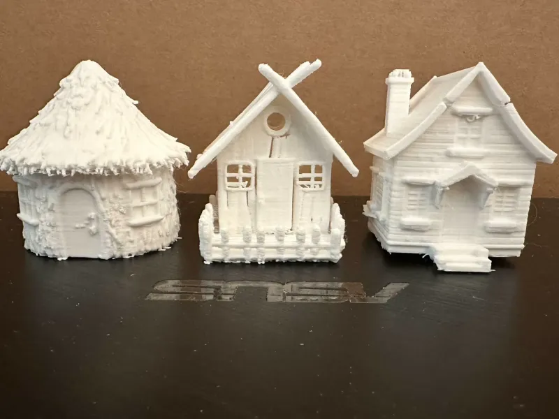 Straw Stick and Brick Houses